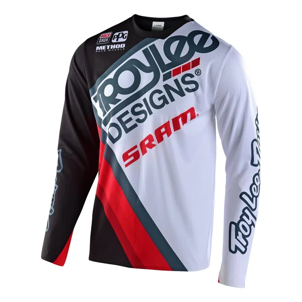 Troy Lee Designs Sprint Ultra Jersey Tilt SRAM - Black-White