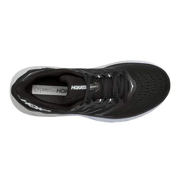 Hoka One One Men's Arahi 5 Shoe - 12 - Dazzling Blue, Black