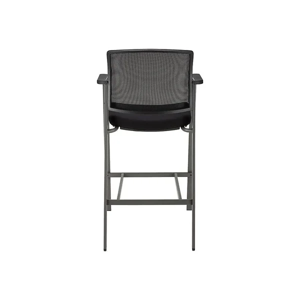 Staples Esler Mesh Guest Stool Black 28356R-CC