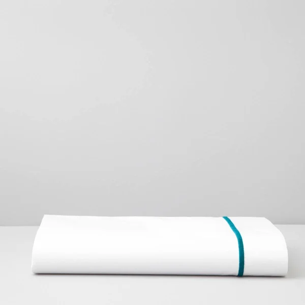 Yves Delorme Athena Flat Sheet, Full/Queen - Blanc