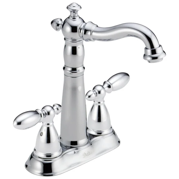 Delta 2155-DST Victorian Chrome Two Handle Bar/Prep Faucet