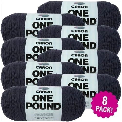 Caron One Pound Yarn Cape Cod - Multipack of 8