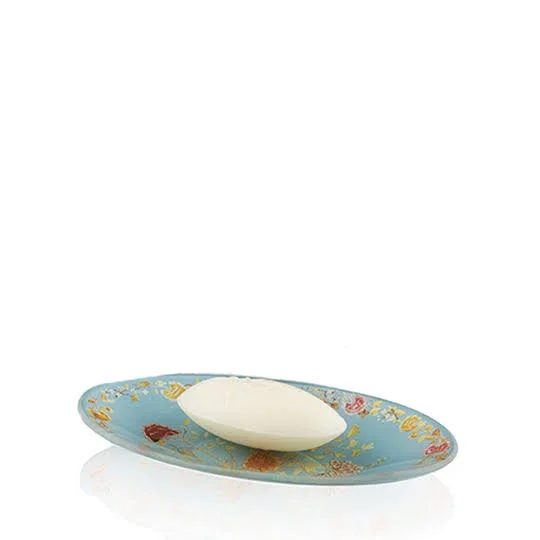 Ortigia Florio Glass Plate & Soap Set