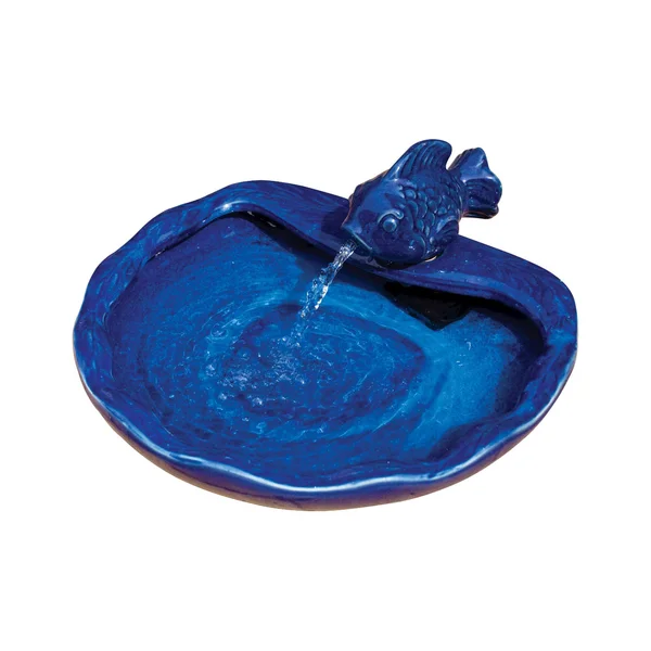 Smart Solar Koi Fish Solar Fountain, Blue