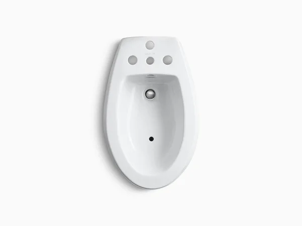 KOHLER K-4854-58 San Tropez Vertical Spray Bidet with 4 Faucet Holes, Thunder Grey