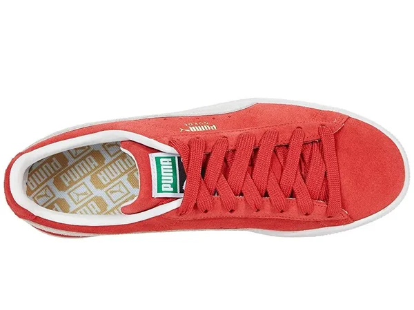 Puma Womens Suede Classic - Shoes High Risk Red/White Size 09.5