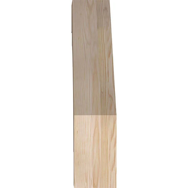 Ekena Millwork 5 1/2x22W x 26x22D x 26x22H Merced Smooth Brace, Douglas Fir
