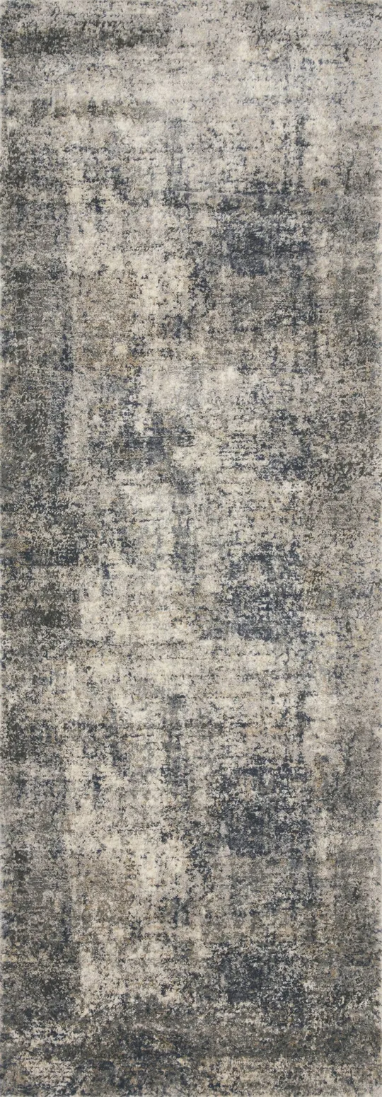 Loloi II Teagan TEA-05 Denim Slate Rug - 6 ft 7 in x 9 ft 2 in