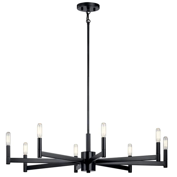 Kichler - Erzo 8 Light Chandelier Natural Brass 43857NBR
