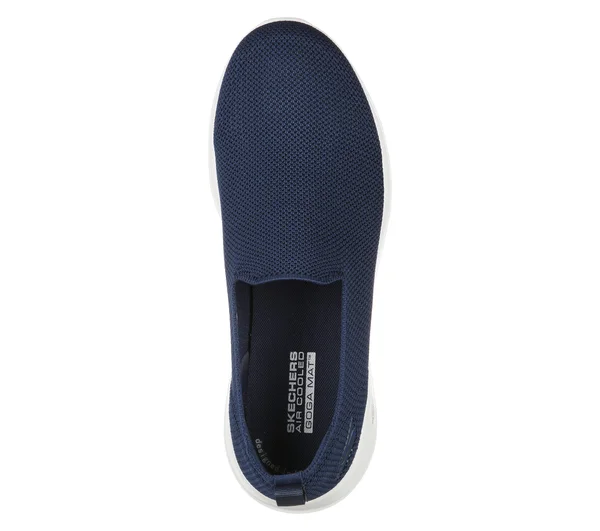 Skechers Men's GOwalk Max - Modulating Walking Shoes - Navy, 14.0