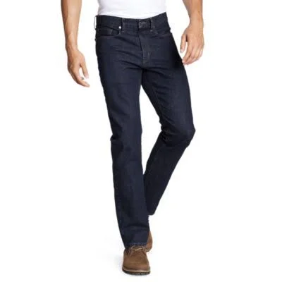 Eddie Bauer Men's Flex Jeans - Straight Fit - Blue - 42/34