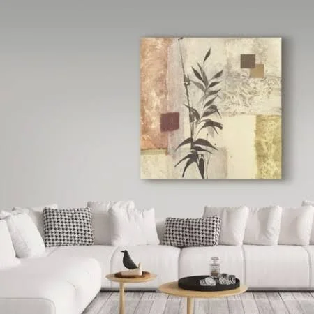Trademark Fine Art 'Textured Bamboo I' Canvas Art by Chris Paschke, Size: 18 x 18