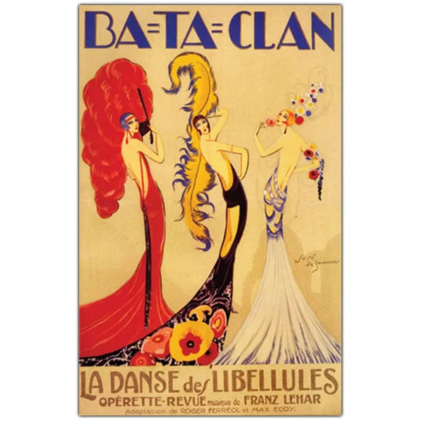 Trademark Fine Art Bataclan Canvas Art by Jose De Zamora Size 24x32