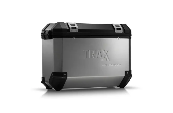 SW-Motech Trax Ion M. Side CASE. Aluminum. 37 L. Left. SILVER.
