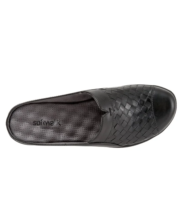 Softwalk Women's San Marcos Woven - Size: 12 Medium, Black