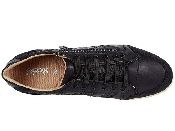 Women's Geox Myria Sneaker - Size 5US - Black