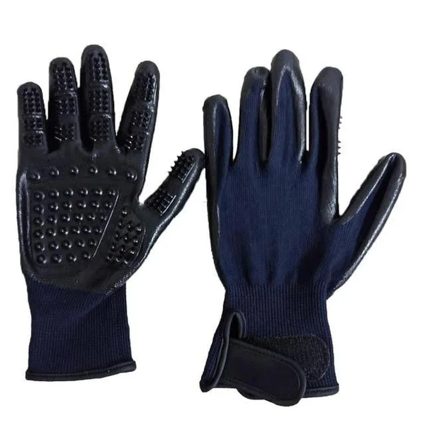 Soft Rubber Pet Hair Remover/grooming Glove for Cats - Dog, Horse Shedding Bathing Massage Brush