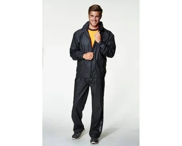 Helly Hansen Workwear Voss Lightweight All Weather Rain Jacket Navy M