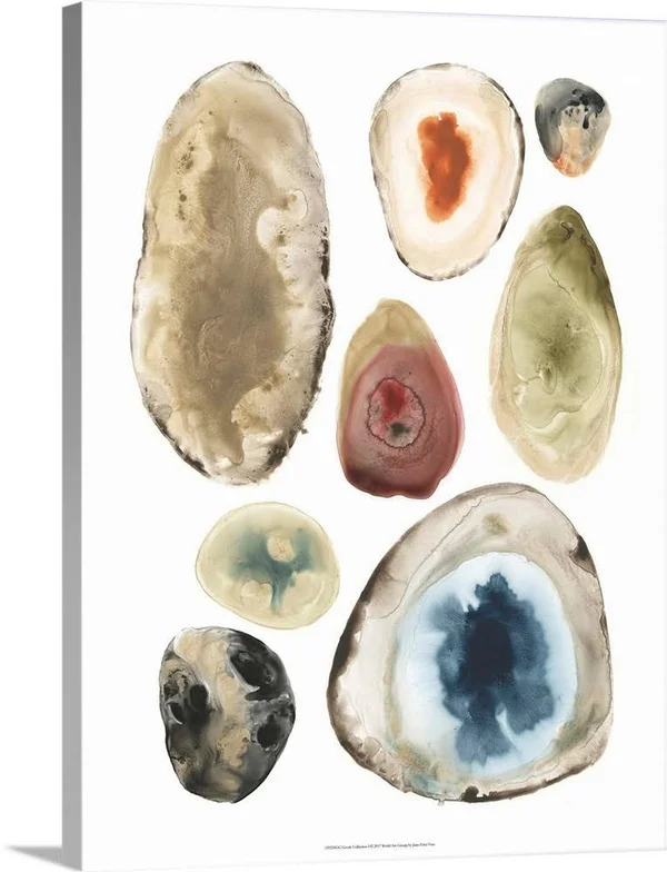 Geode Collection I, Canvas Wall Art, 18x24, Great Big Canvas