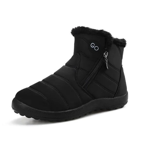 Stunor Comfy Healthy Feet Women Boots, Black, 4.5