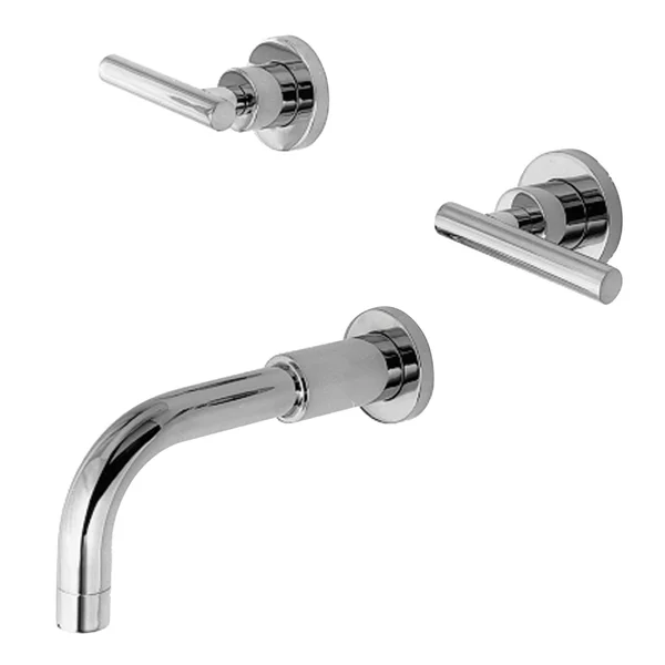 Newport Brass 3-995L/15A East Linear Tub Faucet Antique Nickel