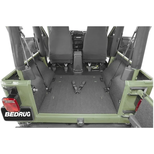 BedRug BTTJ97R BedTred 97-06 Jeep Wrangler TJ Cargo Kit