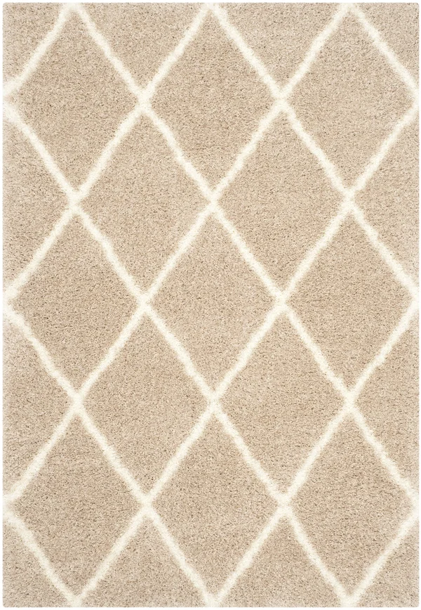 Safavieh Montreal Shag SGM831C Beige - Ivory Rug 6&7x22 x 6&7x22 Square