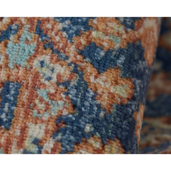 Momeni Lillihan LIH-1 Navy Area Rug 9&3x22 x 11&10x22