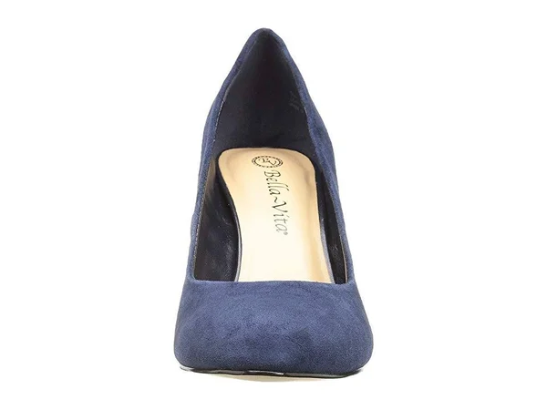 Bella Vita Women's Nara Pump - Size: 9, Navy Kid Suede