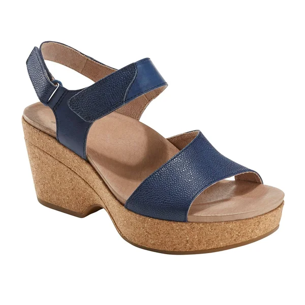 Earth Khaya Sandal, 7, Blue