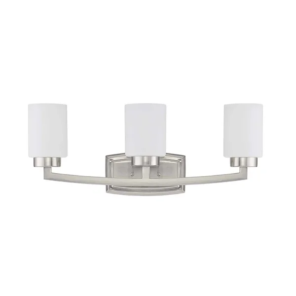 Sunset Lighting-F22013-80-Hadley - 3 Light Bath Vanity Bright Satin