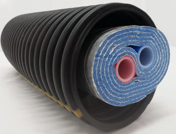 140 ft of Commercial Grade EZ Lay Five Wrap Insulated 3/4x22 OB PEX Tubing