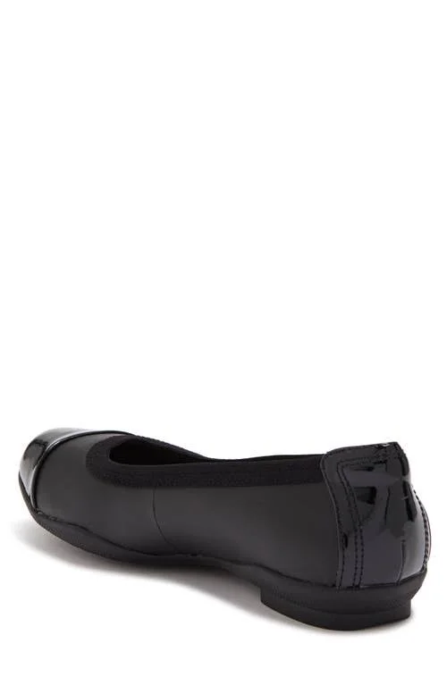 Clarks Women's Collection Sara Orchid Shoes - Black Leather