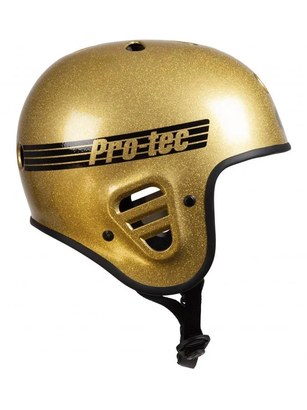 Pro Tec Full Cut Helmet-Gold Flake