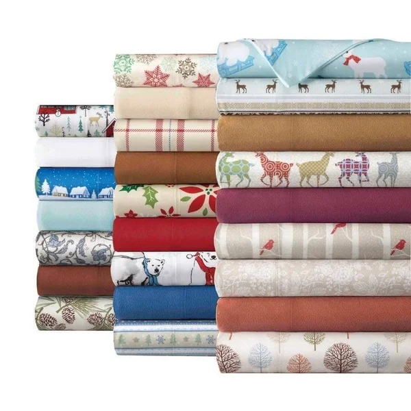 Micro Flannel Chocolate Full Sheet Set