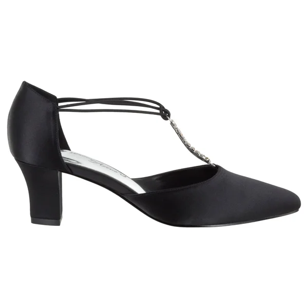 Easy Street Moonlight Pump - Women's - Black Satin