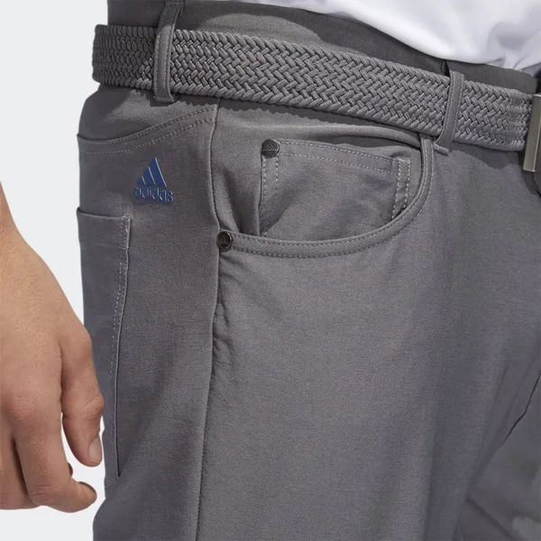 Adidas Golf Ultimate Heather Five-Pocket Pants Men's Grey : 34 30