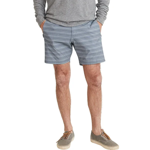 Marine Layer Printed Summer Short - Men's Navy Stripe, M