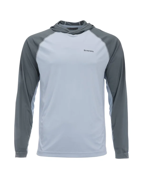 Simms Bugstopper Solarflex Hoody - Steel Blue, L