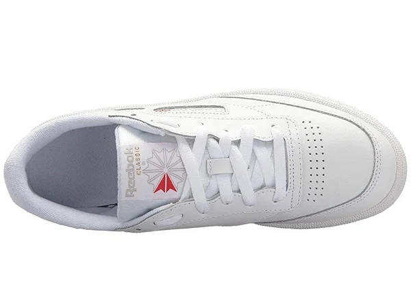 Reebok Club C 85 White/Grey/Gum Women's Shoes - Size: 6.5