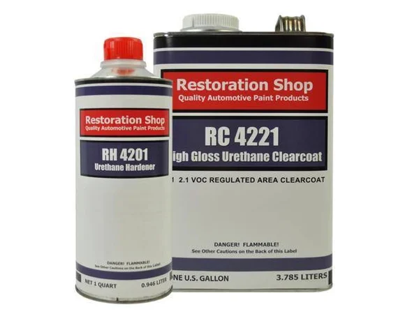 Sublime Gallon Low VOC Urethane Basecoat Clearcoat Car Auto Paint Kit - Green