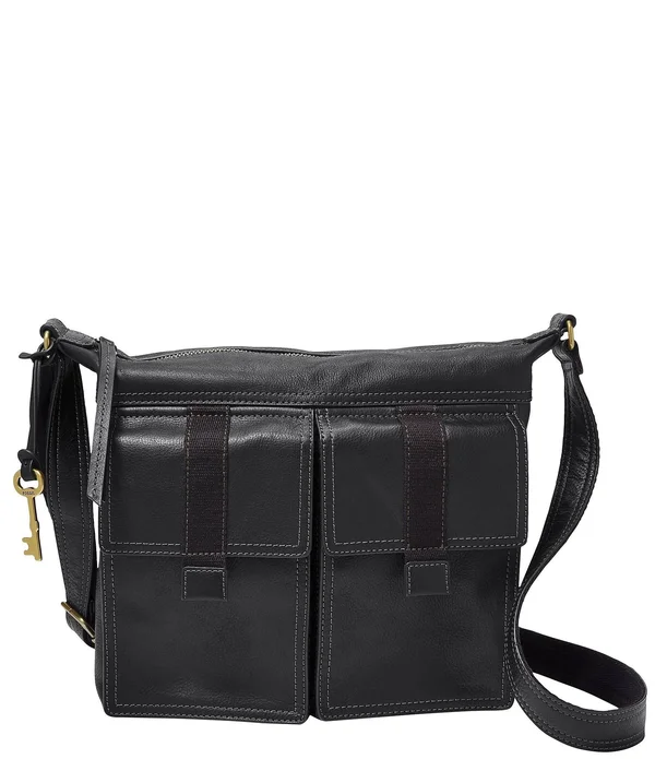 Fossil Black Cargo Crossbody
