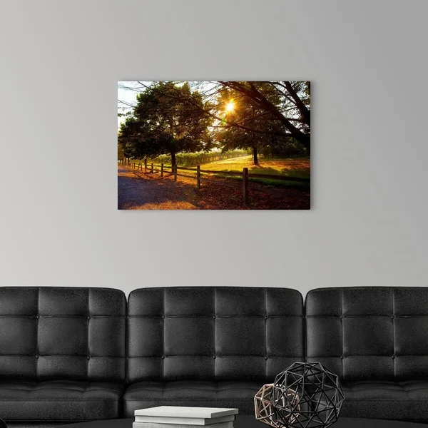 Dreamland Vineyard, Large Solid-Faced Canvas Wall Art Print, Great Big Canvas
