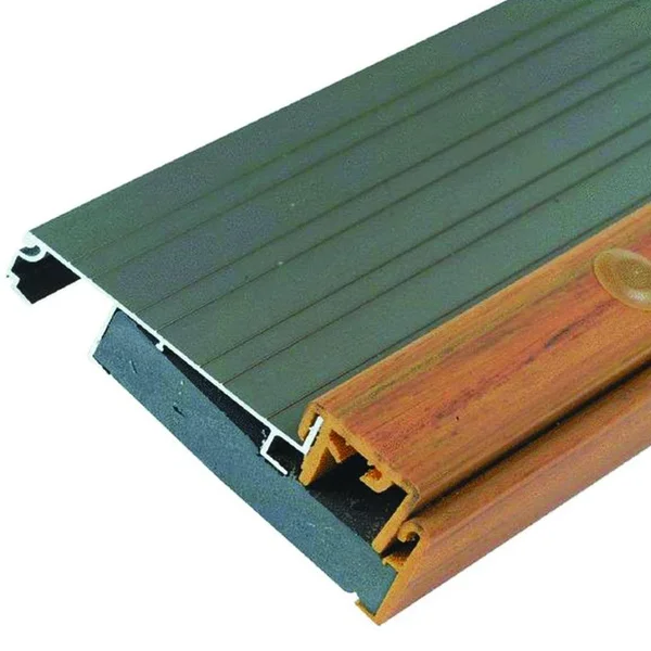 M-D Building Products Adjustable 4.5 in. x 45.5 in. Aluminum Threshold, Gray