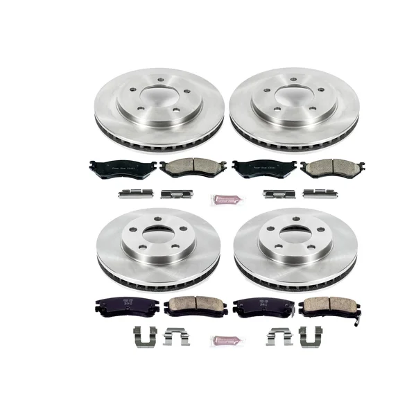 Ford Expedition Power Stop Autospecialty Front Brake Kit KOE1869
