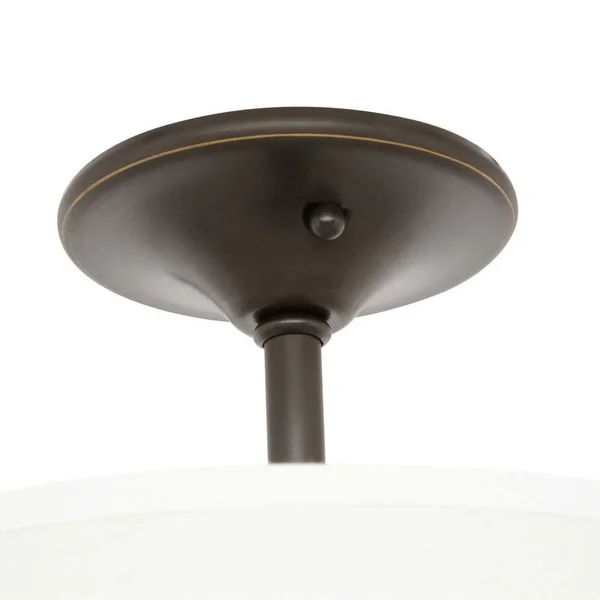 Progress Lighting P3939-20 Inspire 2-Light Antique Bronze Semi-Flush Mount