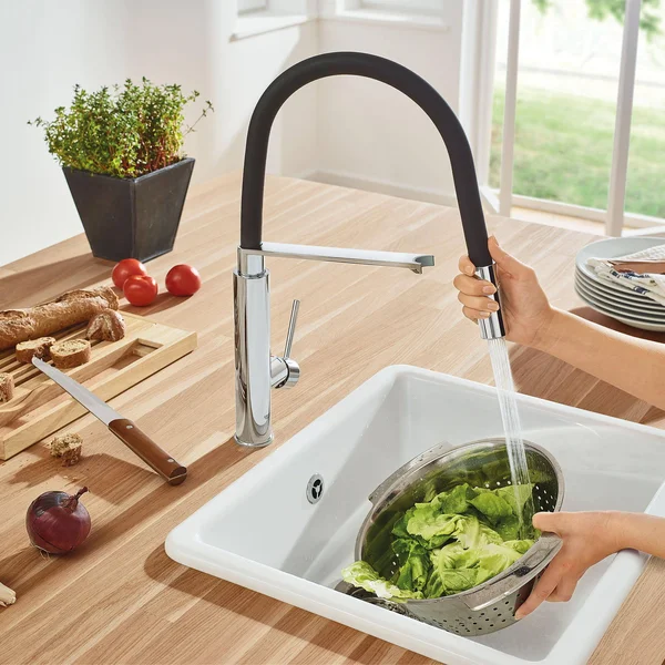 Grohe 31492000 Concetto Professional Single-Handle Kitchen Faucet - Chrome