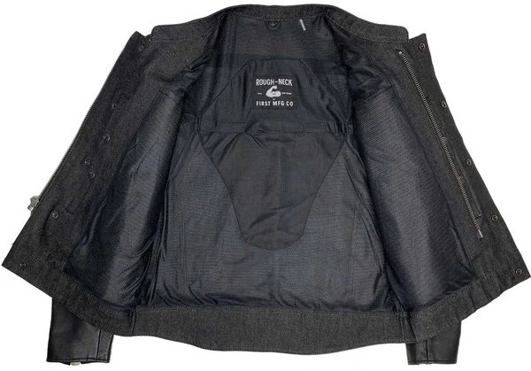 Cutlass Denim, Leather Motorcycle Jacket 2XL