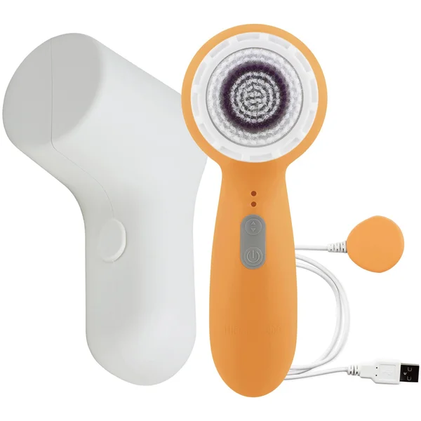 Michael Todd Soniclear Petite Antimicrobial Facial Skin Cleansing Brush System, Orange/Peachtini B01IHAOVXG