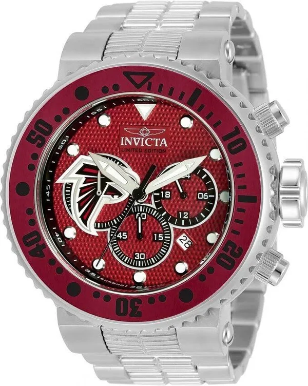 Invicta NFL Atlanta Falcons Chronograph Quartz Men S Watch 33116